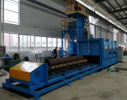 嘉兴喷砂机在管道除锈中的现场施工应用